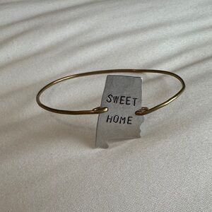 Sweet Home Silver and Gold Bracelet